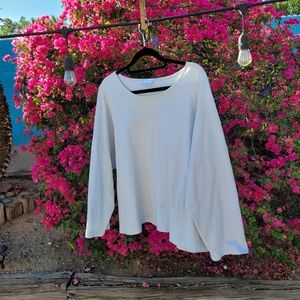 Women's PacifiCotton long sleeve crop top